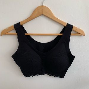 Black bralette